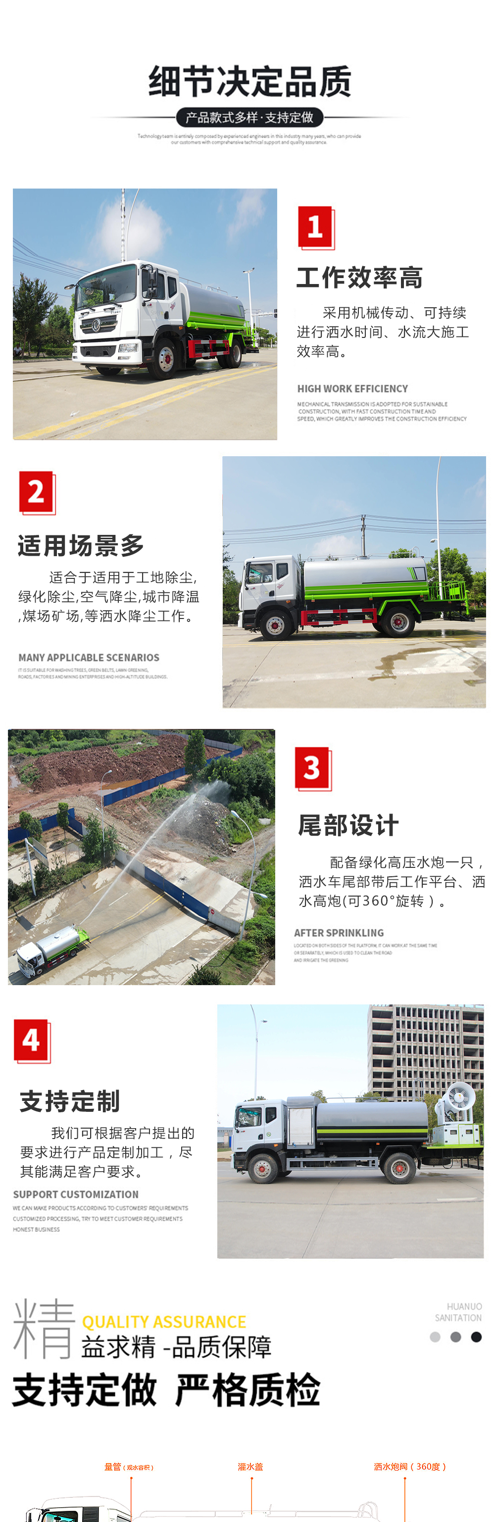 國(guó)六東風(fēng)D9 12噸14噸灑水車